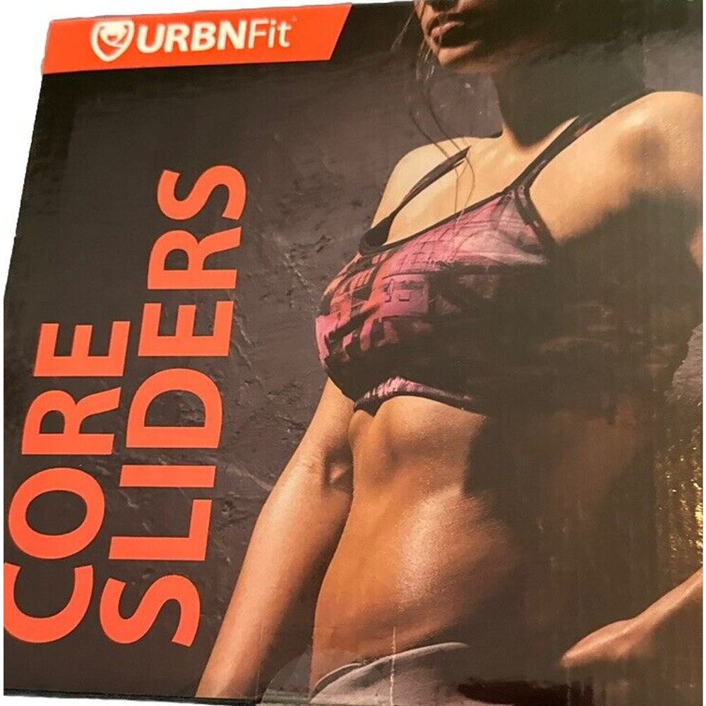 URBNFit Core Sliders Ultimate Core Exercise Disc That Strengthen And Tones‎ NEW